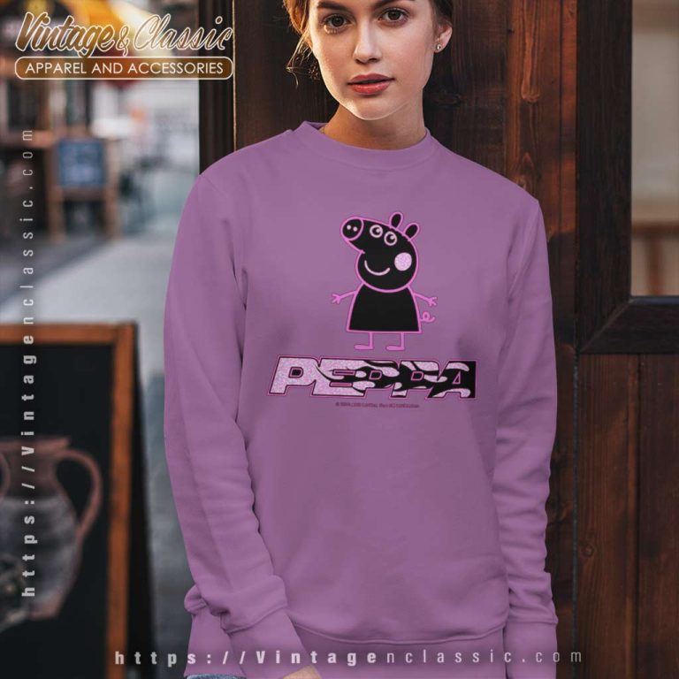 Peppa Pig Neon Flame Logo Sweatshirt Peppa Pig Neon Flame Logo Sweatshirt