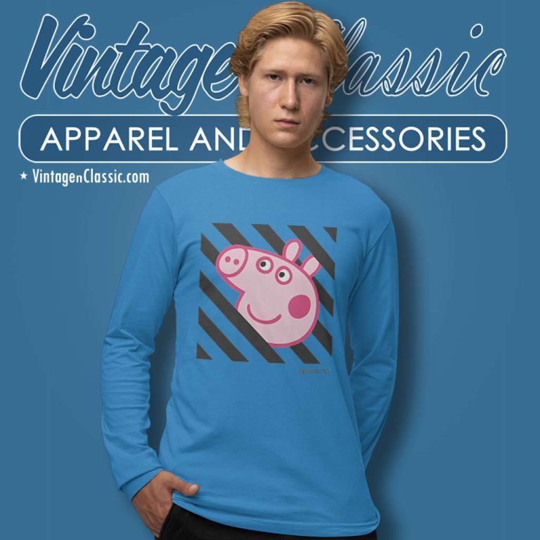 Peppa Pig Off White Collab Long Sleeve Tee Peppa Pig Off White Collab Long Sleeve Tee