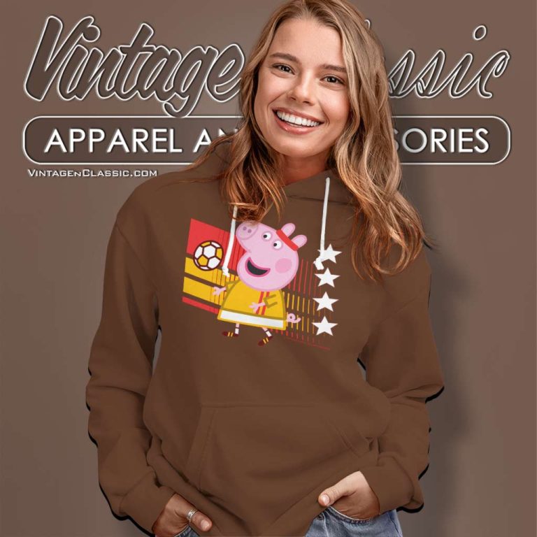 Peppa Pig Spain Soccer Hoodie Peppa Pig Spain Soccer Hoodie