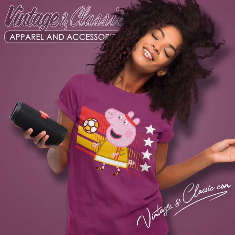Peppa Pig Spain Soccer Women TShirt Peppa Pig Spain Soccer Women TShirt