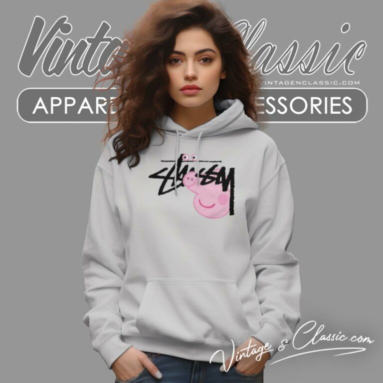 Peppa Pig X Stussy Hoodie Peppa Pig X Stussy Hoodie