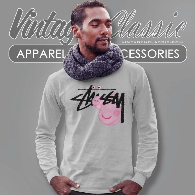 Peppa Pig X Stussy Long Sleeve Tee Peppa Pig X Stussy Long Sleeve Tee