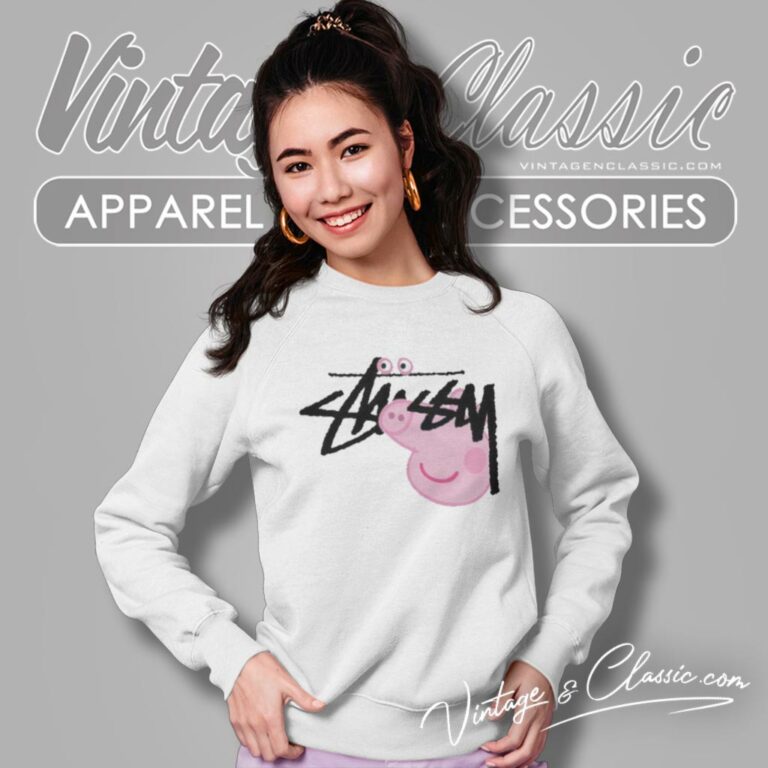 Peppa Pig X Stussy Sweatshirt Peppa Pig X Stussy Sweatshirt