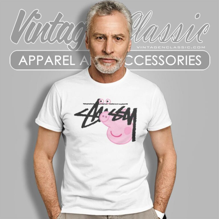Peppa Pig X Stussy T Shirt Peppa Pig X Stussy T Shirt