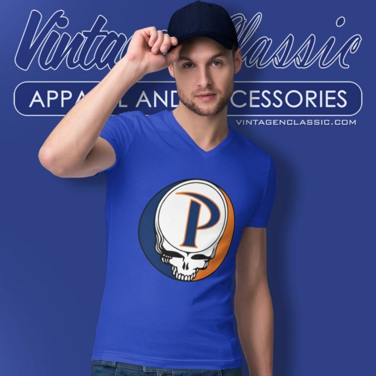 Pepperdine University Grateful Dead Steal Your Face V Neck TShirt Pepperdine University Grateful Dead Steal Your Face V Neck TShirt