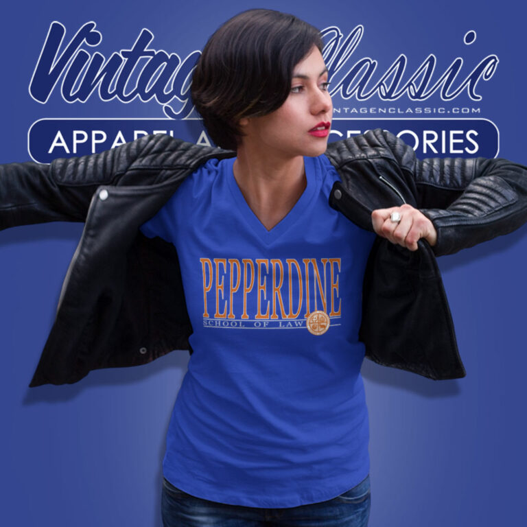 Pepperdine University School Of Law V Neck TShirt Pepperdine University School Of Law V Neck TShirt