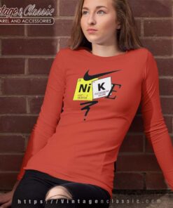 Periodic Table Nike Logo Longsleeves