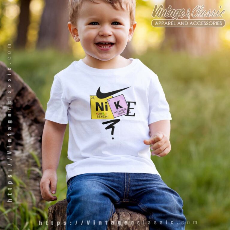 Periodic Table Nike Logo Tshirt Kid Periodic Table Nike Logo Tshirt Kid