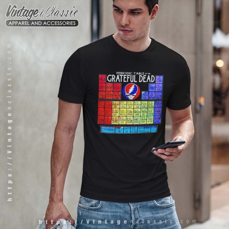 Periodic Table of The Grateful Dead Logo Shirt Periodic Table of The Grateful Dead Logo Shirt