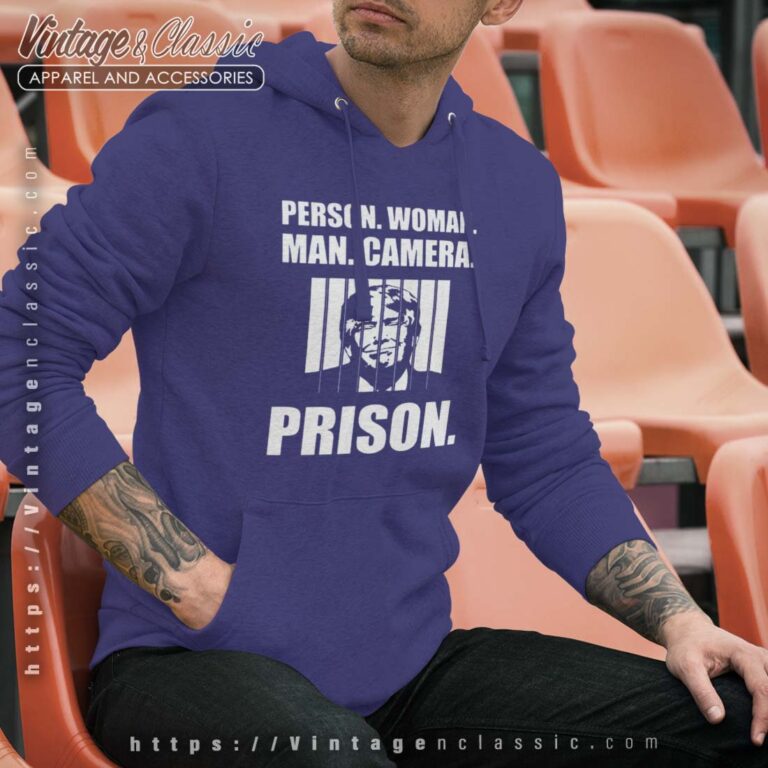 Person Woman Man Camera Prison Hoodie Person Woman Man Camera Prison Hoodie