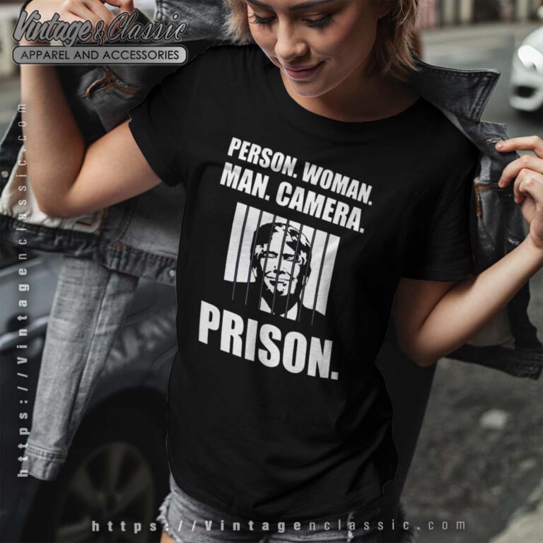 Person Woman Man Camera Prison Shirt Person Woman Man Camera Prison Shirt