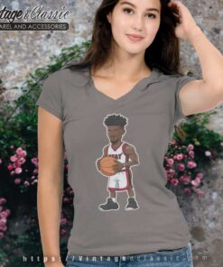 Personalized Jimmy Butler Miami Heat Basketball V Neck TShirt