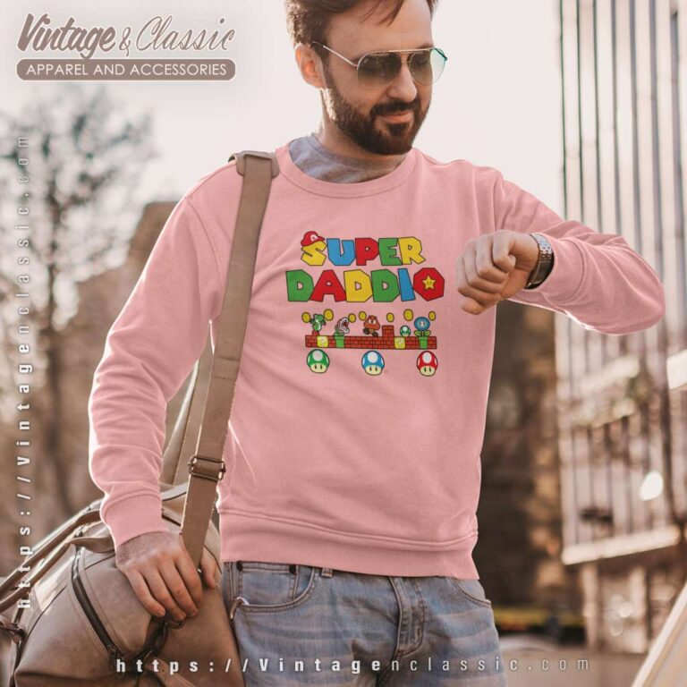 Personalized Super Daddio Game Shirt Sweatshirt Personalized Super Daddio Game Shirt Sweatshirt