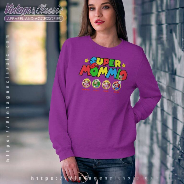Personalized Super Mommio Mothers Day Sweatshirt Personalized Super Mommio Mothers Day Sweatshirt
