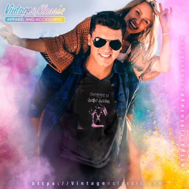 Peso Pluma Doble P Tour V Neck TShirt Peso Pluma Doble P Tour V Neck TShirt