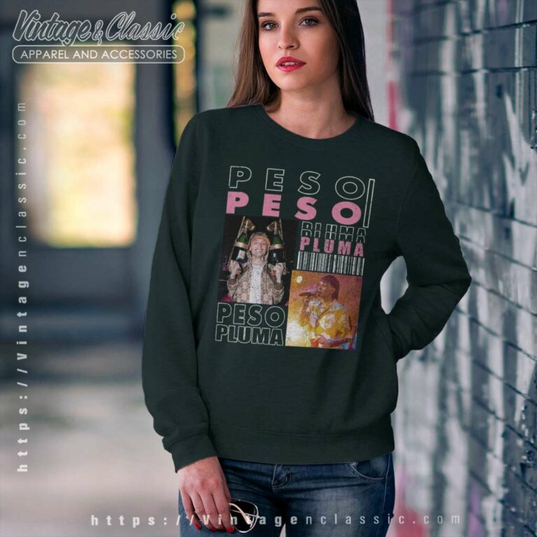 Peso Pluma Shirt Music America Tour 2023 Sweatshirt Peso Pluma Shirt Music America Tour 2023 Sweatshirt