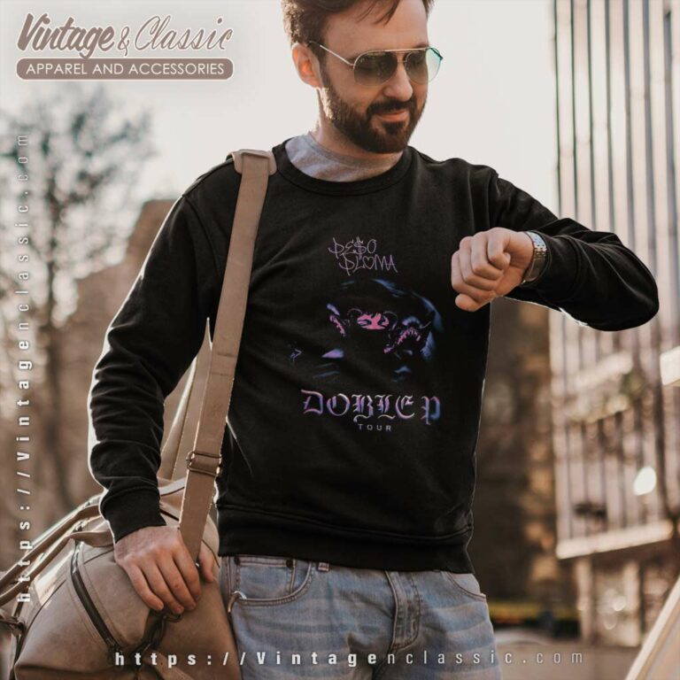 Peso Pluma Shirt Music Doble P Tour 2023 Sweatshirt Peso Pluma Shirt Music Doble P Tour 2023 Sweatshirt