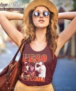 Peso Pluma Shirt Playera Regional Mexicano Sinaloa Tank Top Racerback