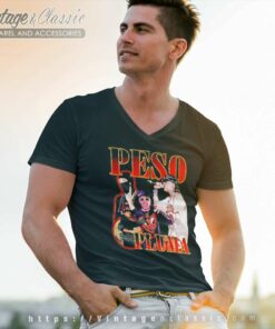 Peso Pluma Shirt Playera Regional Mexicano Sinaloa V Neck TShirt