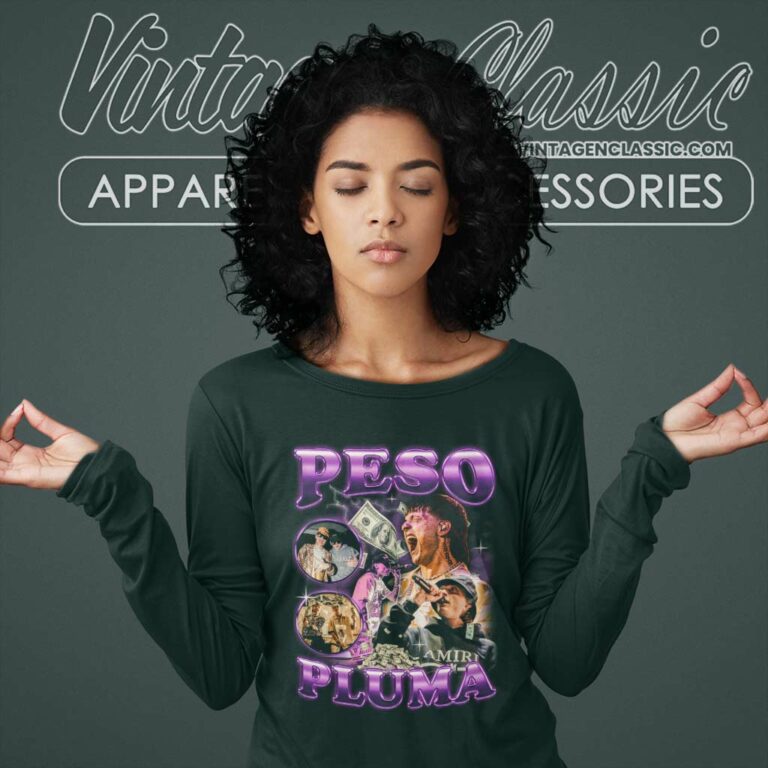 Peso Pluma Vintage Style Long Sleeve Tee Peso Pluma Vintage Style Long Sleeve Tee