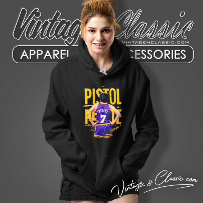 Pete Maravich Utah Jazz Signature Hoodie Pete Maravich Utah Jazz Signature Hoodie