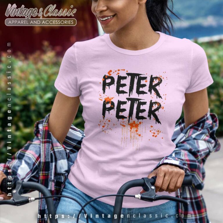 Peter Peter Halloween Pumpkin Eater Women TShirt Peter Peter Halloween Pumpkin Eater Women TShirt