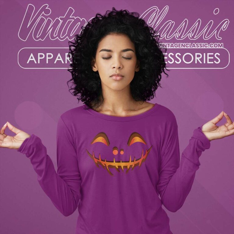 Peter Peter Pumpkin Eater Couple Halloween Women Long Sleeve Tee Peter Peter Pumpkin Eater Couple Halloween Women Long Sleeve Tee