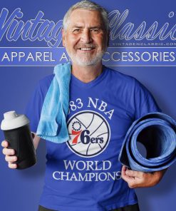Philadelphia 76ers 1983 Nba World Champions V Neck TShirt