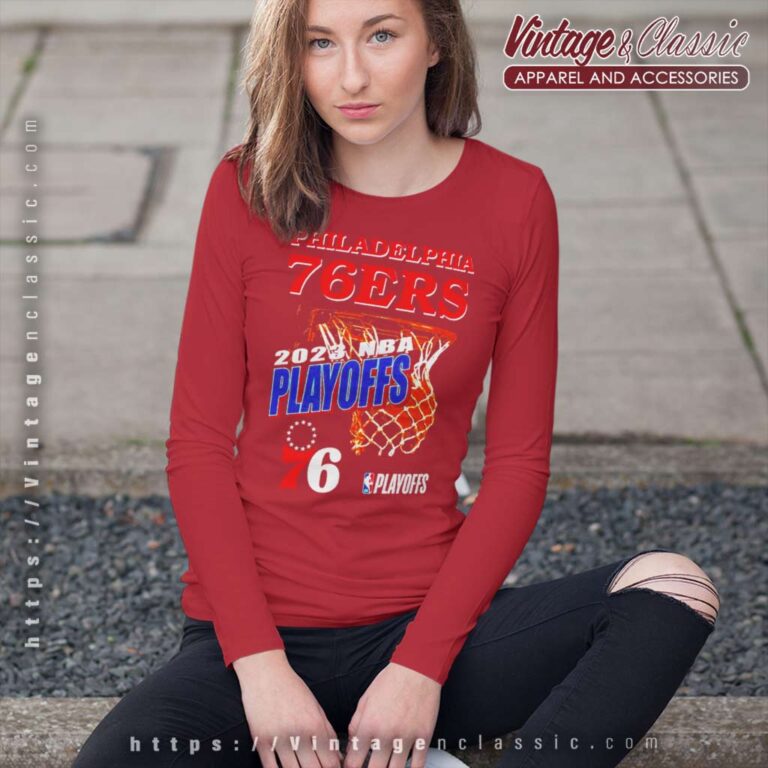 Philadelphia 76ers 2023 Nba Playoffs Long Sleeve Tee 1 Philadelphia 76ers 2023 Nba Playoffs Long Sleeve Tee 1