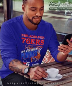 Philadelphia 76ers 2023 Nba Playoffs Sweatshirt 1