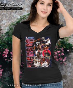 Philadelphia 76ers Allen Iverson V Neck TShirt
