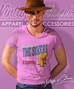 Philadelphia 76ers Basketball Players V Neck TShirt