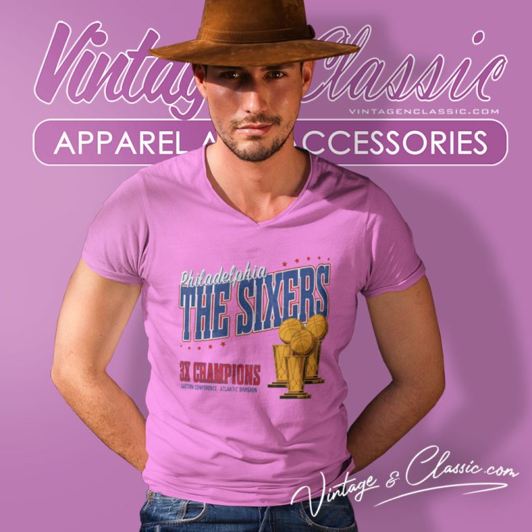 Philadelphia 76ers Basketball Players V Neck TShirt Philadelphia 76ers Basketball Players V Neck TShirt