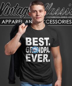 Philadelphia 76ers Basketball Team Best Grandpa Ever Shirt 4 Philadelphia 76ers Basketball Team Best Grandpa Ever T Shirt
