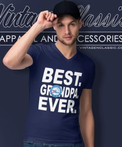 Philadelphia 76ers Basketball Team Best Grandpa Ever Shirt 6 Philadelphia 76ers Basketball Team Best Grandpa Ever V Neck TShirt