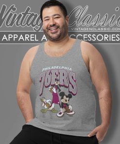 Philadelphia 76ers Disney Mickey Squad Tank Top Racerback