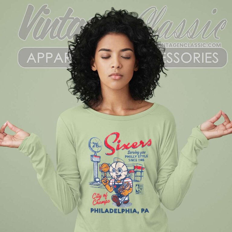 Philadelphia 76ers Philly Long Sleeve Tee Philadelphia 76ers Philly Long Sleeve Tee
