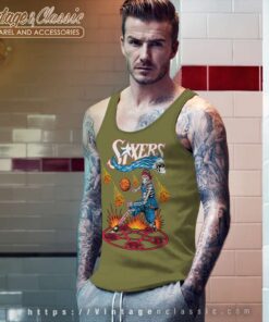 Philadelphia 76ers Shirt Allen Iverson Nba Playoffs Tank Top Racerback