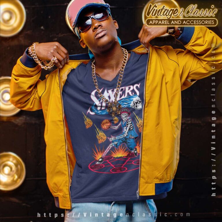 Philadelphia 76ers Shirt Allen Iverson Nba Playoffs V Neck TShirt Philadelphia 76ers Shirt Allen Iverson Nba Playoffs V Neck TShirt