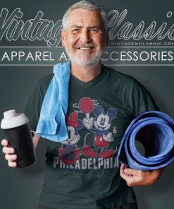 Philadelphia 76ers Shirt Disney Mickey Minnie V Neck TShirt