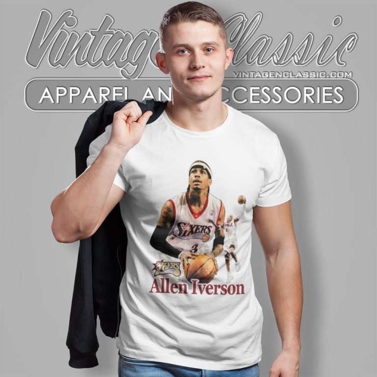 Philadelphia 76ers Shirt Nba Rare Vintage Allen Iverson 90s Ringer T Shirt Philadelphia 76ers Shirt Nba Rare Vintage Allen Iverson 90s Ringer T Shirt