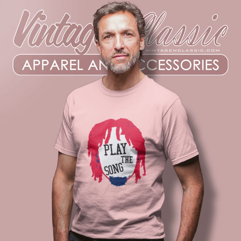 Philadelphia 76ers Shirt Tyrese Maxey Red Play The Song T Shirt Philadelphia 76ers Shirt Tyrese Maxey Red Play The Song T Shirt