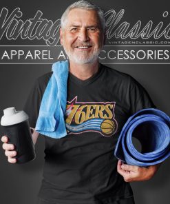 Philadelphia 76ers Vintage Nba Basketball V Neck TShirt