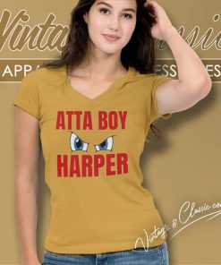 Philadelphia Baseball Atta Boy Harper V Neck TShirt