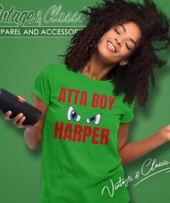 Philadelphia Baseball Atta Boy Harper Women TShirt