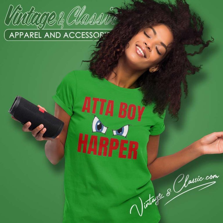 Philadelphia Baseball Atta Boy Harper Women TShirt Philadelphia Baseball Atta Boy Harper Women TShirt