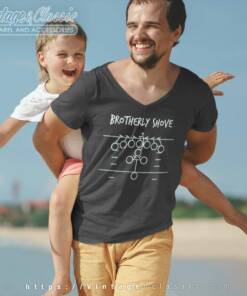 Philadelphia Eagles Brotherly Shove V Neck TShirt