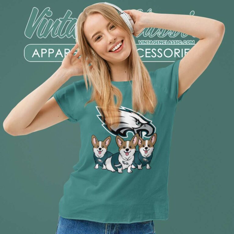 Philadelphia Eagles Corgi Champions Women TShirt Philadelphia Eagles Corgi Champions Women TShirt