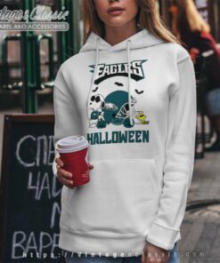 Philadelphia Eagles Football Snoopy Halloween Hoodie