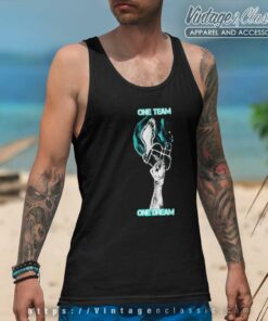 Philadelphia Eagles Football Usa One Team One Dream Tank Top Racerback